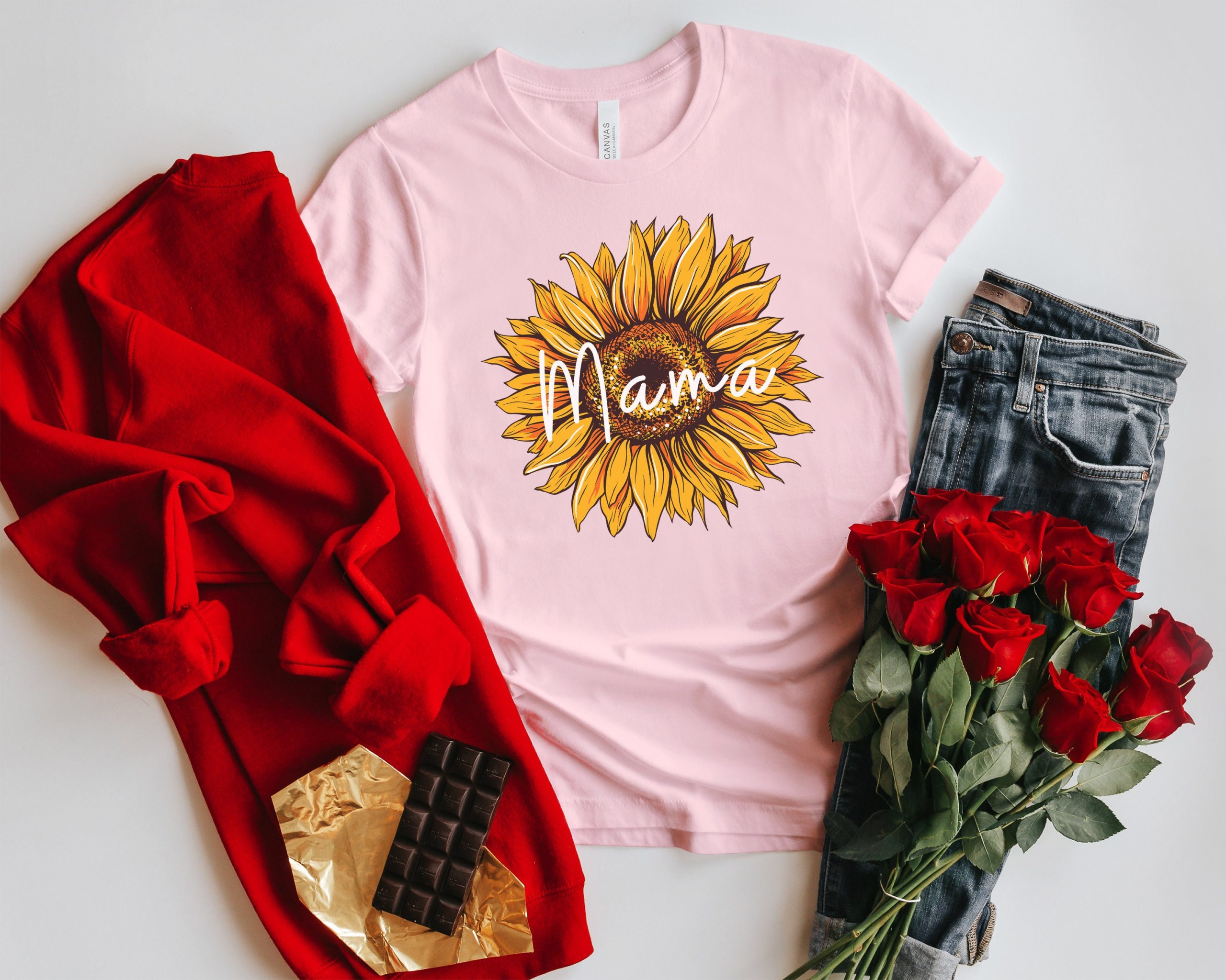 Vintage Sunflower Mama Unisex T-Shirt Vintage Sunflower Mama Unisex T-Shirt