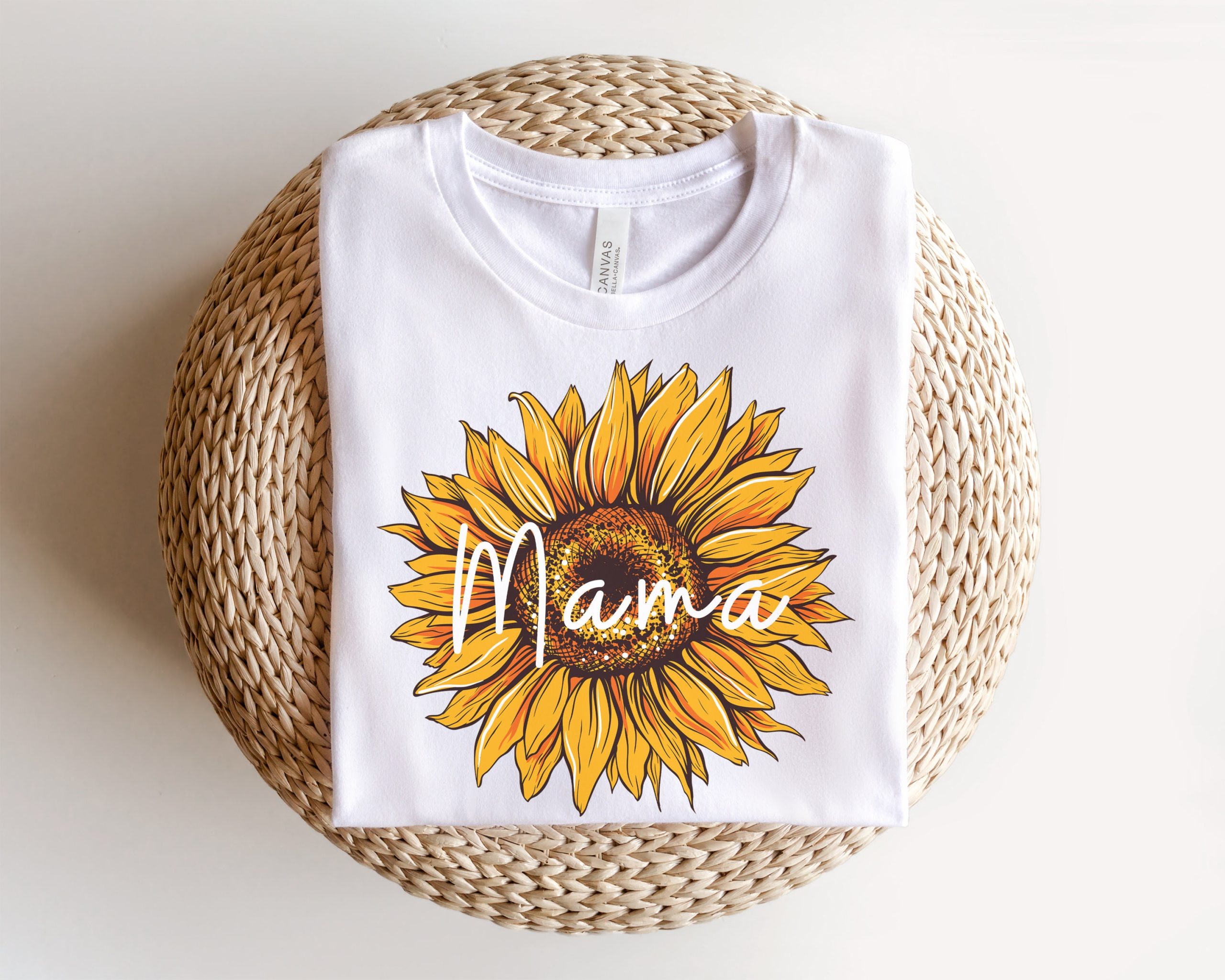 Vintage Sunflower Mama Unisex T-Shirt Vintage Sunflower Mama Unisex T-Shirt