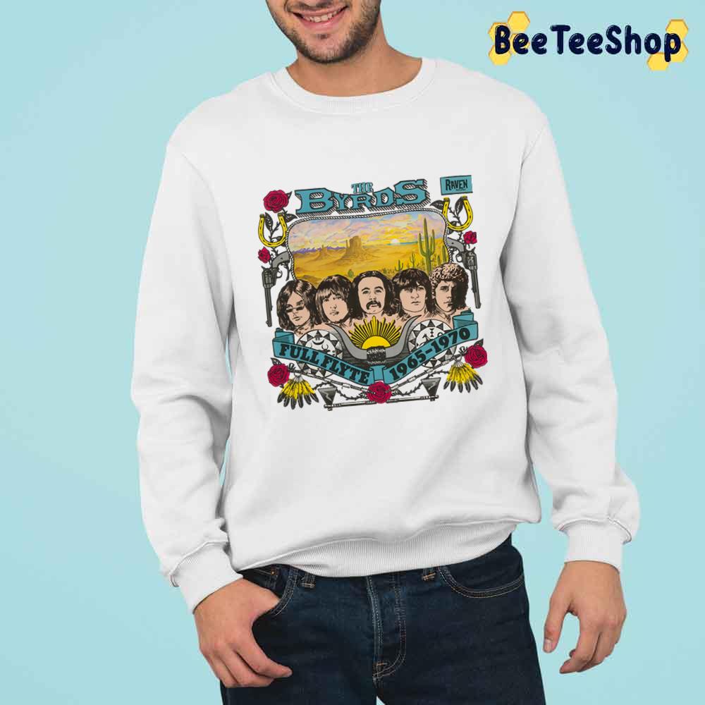 Vintage The Byrds Full Flyte 1956-1970 Unisex T-Shirt Vintage The Byrds Full Flyte 1956-1970 Unisex T-Shirt