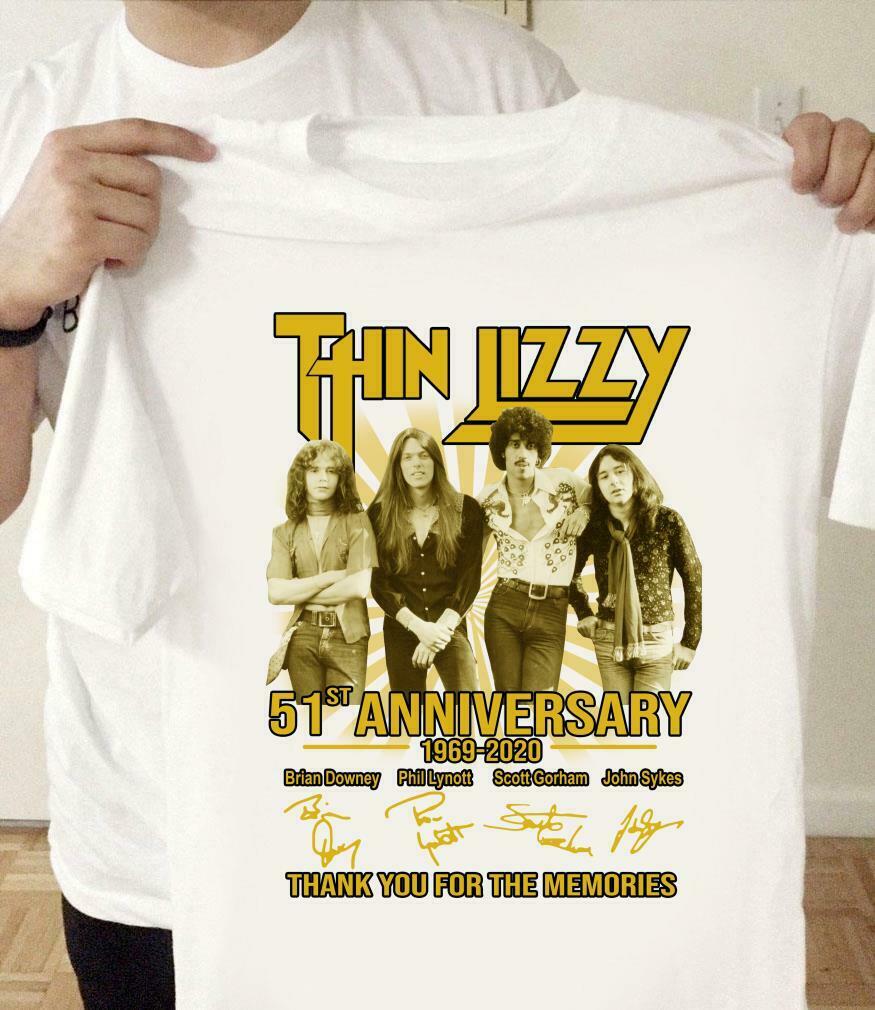 Vintage Thin Lizzy Signature Unisex T-Shirt Vintage Thin Lizzy Signature Unisex T-Shirt