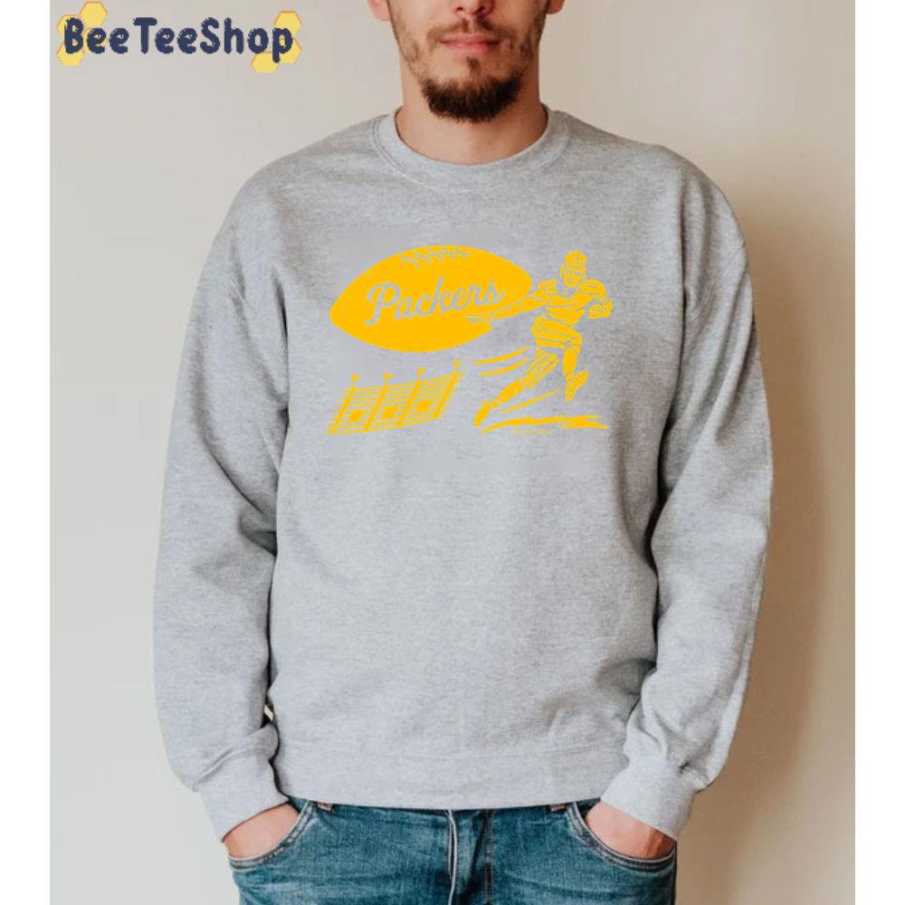 Vintage Yellow Green Bay Packers Football Unisex Sweatshirt Vintage Yellow Green Bay Packers Football Unisex Sweatshirt