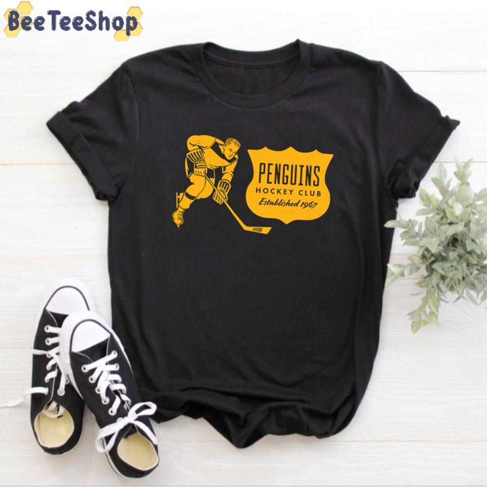 Vintage Yellow Style Pittsburgh Penguins Hockey Unisex T-Shirt Vintage Yellow Style Pittsburgh Penguins Hockey Unisex T-Shirt