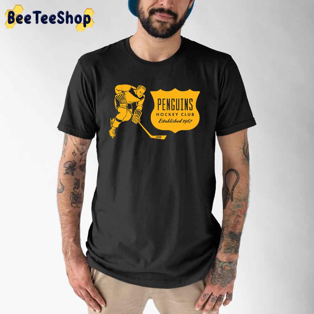 Vintage Yellow Style Pittsburgh Penguins Hockey Unisex T-Shirt Vintage Yellow Style Pittsburgh Penguins Hockey Unisex T-Shirt