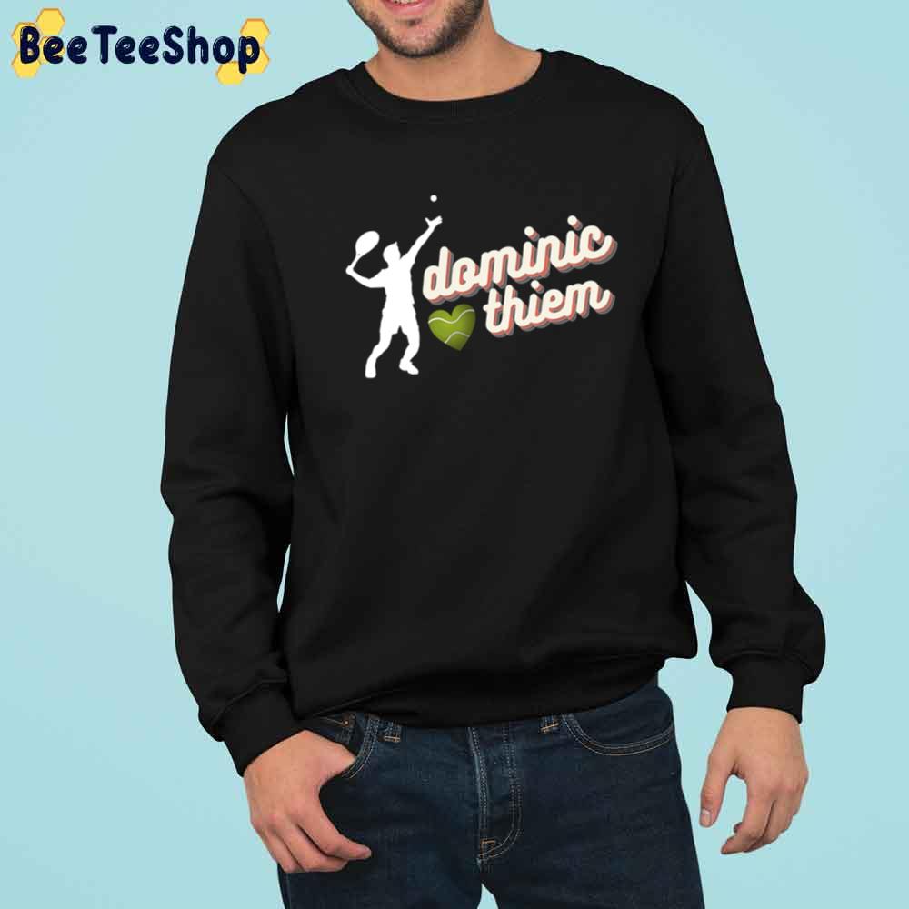 White And Orange Style Dominic Thiem Tennis Unisex T-Shirt White And Orange Style Dominic Thiem Tennis Unisex T-Shirt