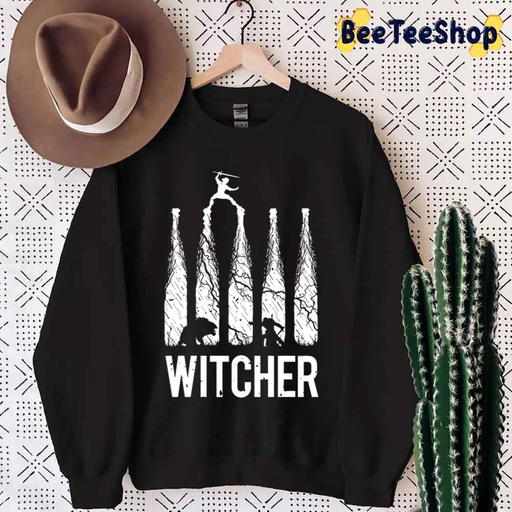 White Design The Witcher Unisex T-Shirt White Design The Witcher Unisex T-Shirt