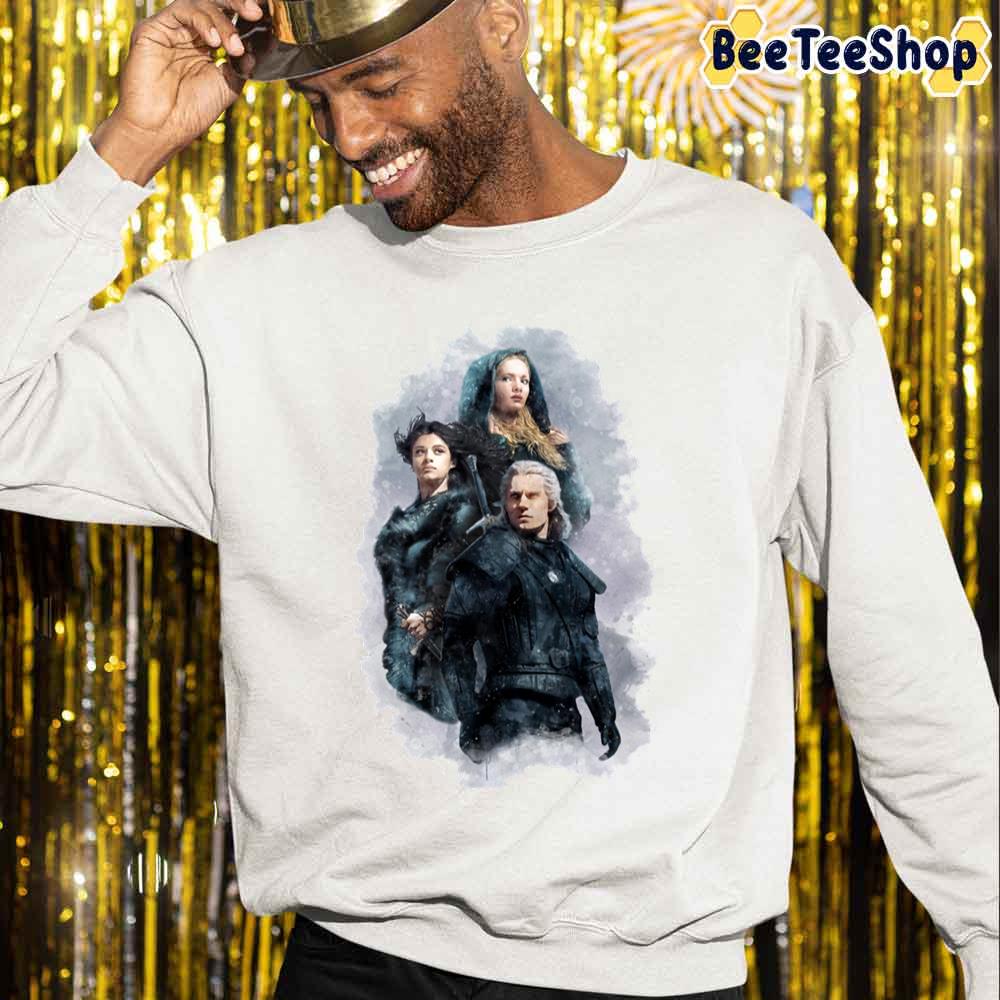 Witcher And His Ladies The Witcher Unisex Sweatshirt Witcher And His Ladies The Witcher Unisex Sweatshirt