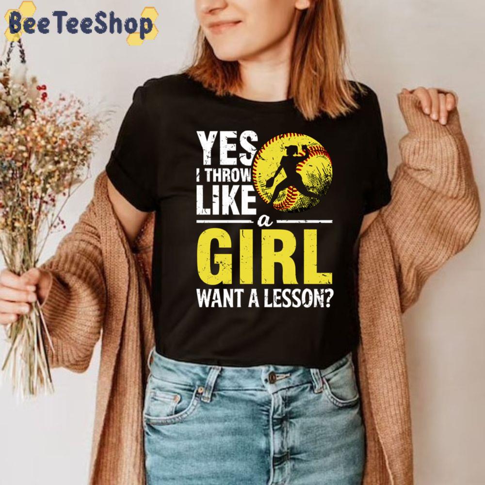 Women's Softball Player Thrower Unisex T-Shirt Women's Softball Player Thrower Unisex T-Shirt