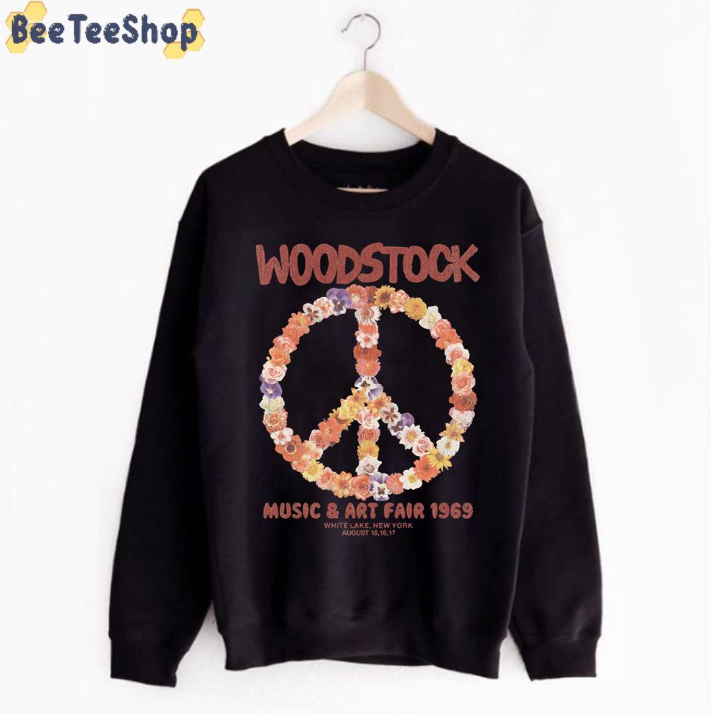 Woodstock 1969 Hippie Style Unisex T-Shirt Woodstock 1969 Hippie Style Unisex T-Shirt