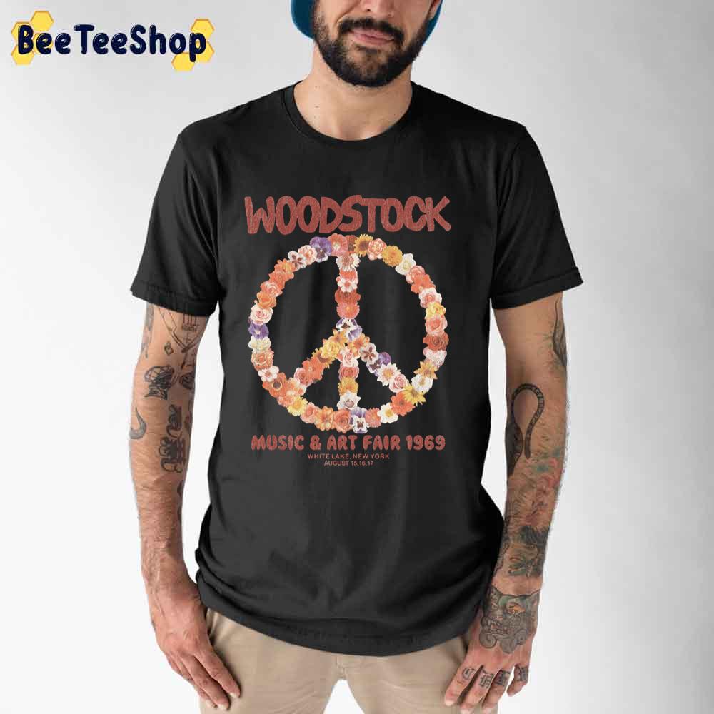 Woodstock 1969 Hippie Style Unisex T-Shirt Woodstock 1969 Hippie Style Unisex T-Shirt