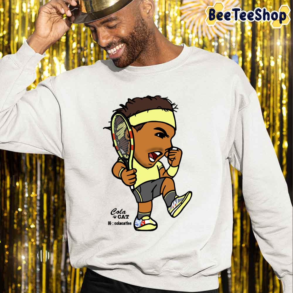 Yeahhh Cartoon Style Rafael Nadal Tennis Player Unisex Sweatshirt Yeahhh Cartoon Style Rafael Nadal Tennis Player Unisex Sweatshirt