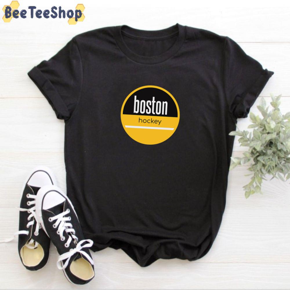 Yellow And Black Logo Boston Bruins Hockey Unisex T-Shirt Yellow And Black Logo Boston Bruins Hockey Unisex T-Shirt