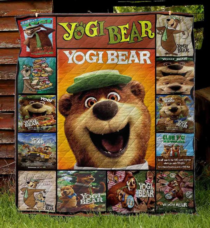 Yogi Bear Quilt Blanket Yogi Bear Quilt Blanket