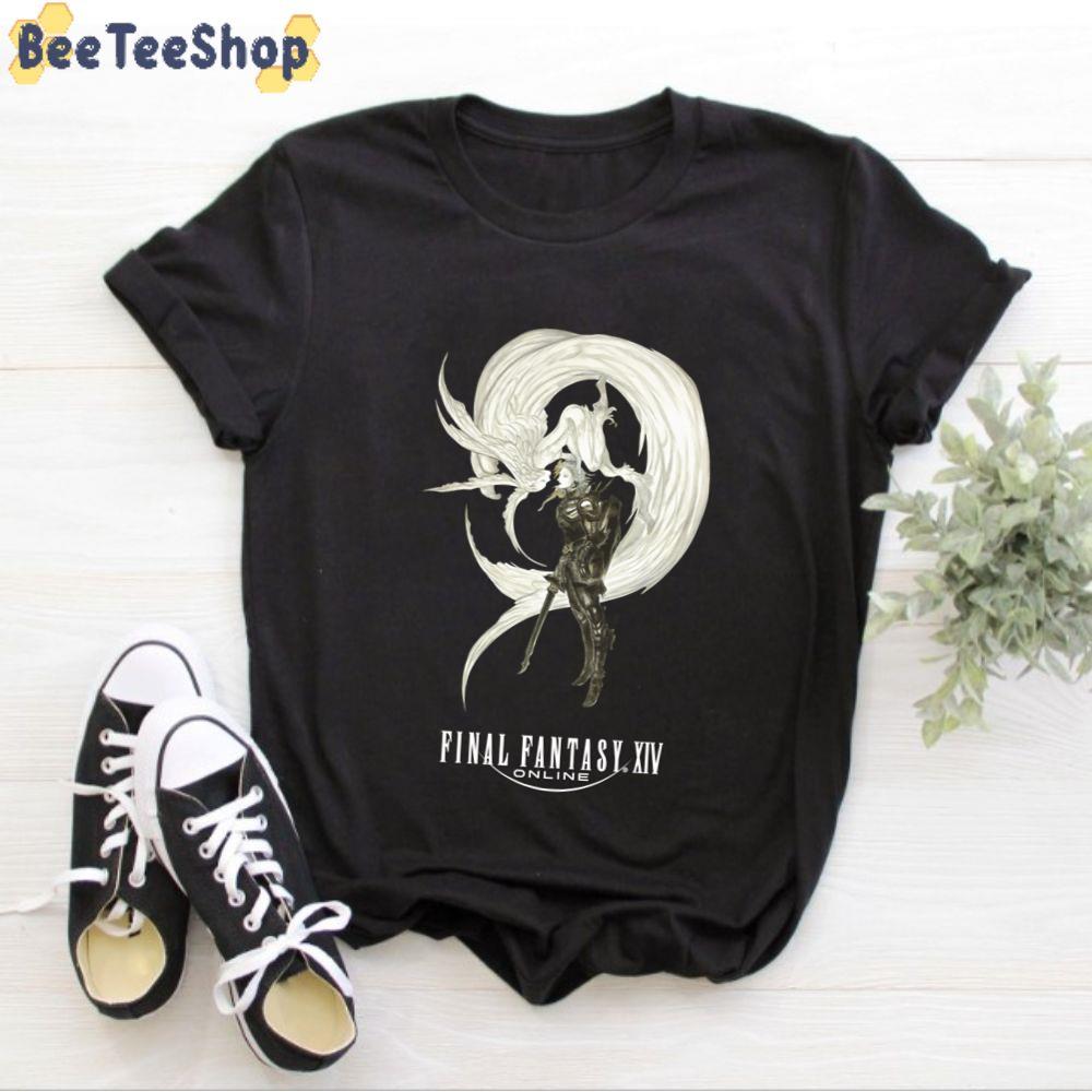 Yoshitaka Amano Artwork Final Fantasy Xiv Game Unisex T-Shirt Yoshitaka Amano Artwork Final Fantasy Xiv Game Unisex T-Shirt