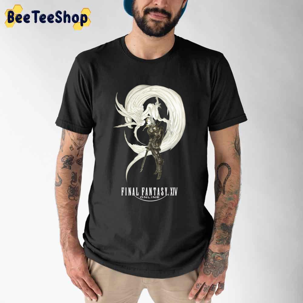 Yoshitaka Amano Artwork Final Fantasy Xiv Game Unisex T-Shirt Yoshitaka Amano Artwork Final Fantasy Xiv Game Unisex T-Shirt