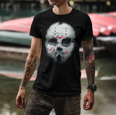 Jason Voorhees Mask  Friday The 13th Unisex T-Shirt Jason Voorhees Mask  Friday The 13th Unisex T-Shirt
