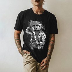 Jason Voorhees With Boombox Friday the 13th Unsiex T-Shirt