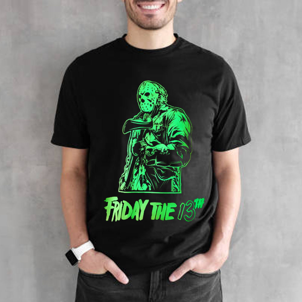 Neon Friday The 13th Jason Unisex T-Shirt Neon Friday The 13th Jason Unisex T-Shirt
