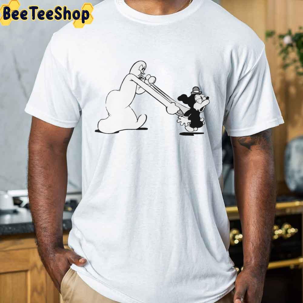 1930's Cartoon Mickey Trumpet March Unisex T-Shirt 1930's Cartoon Mickey Trumpet March Unisex T-Shirt