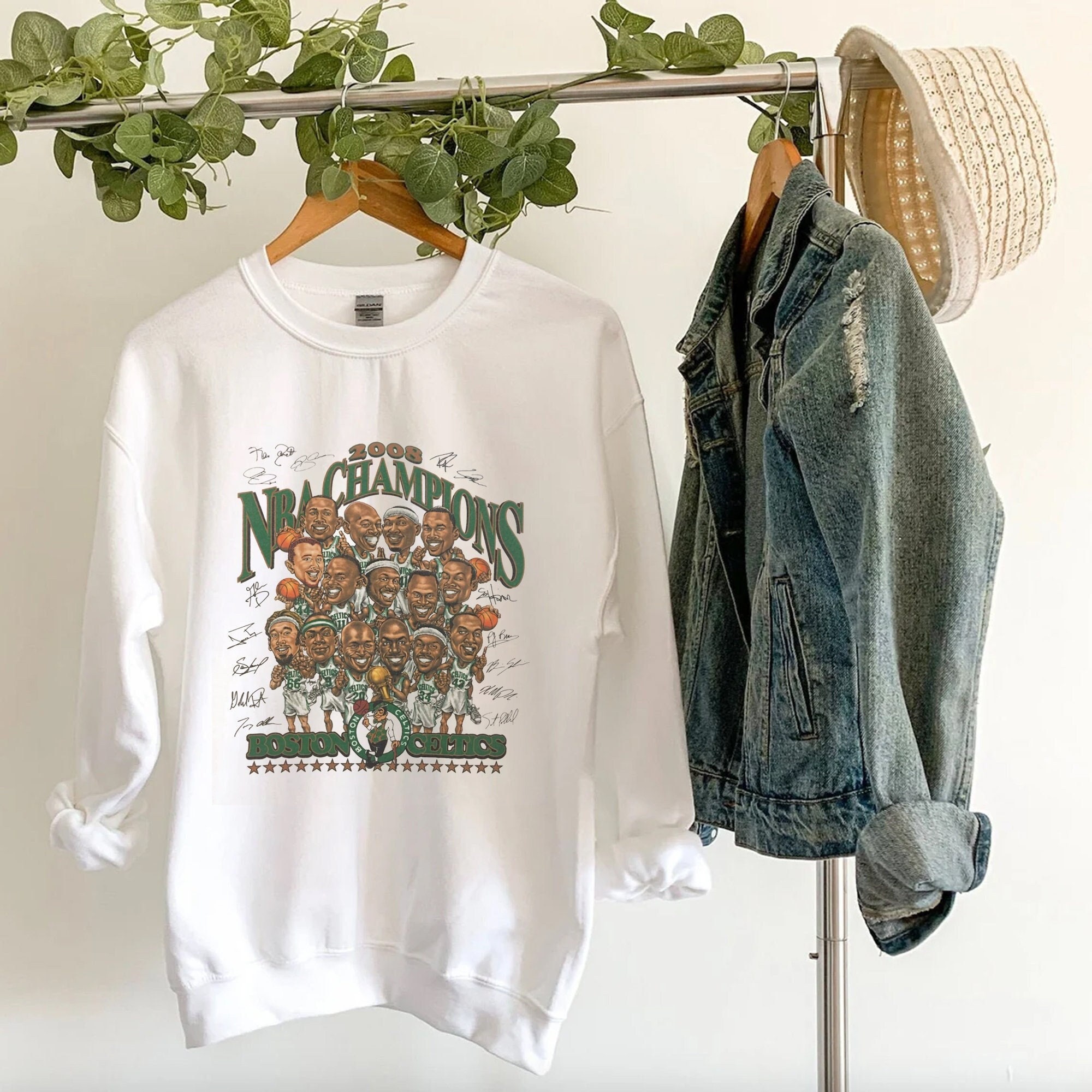 2008 Champions Boston Celtics Basketball 90s Vintage Unsiex T-Shirt 2008 Champions Boston Celtics Basketball 90s Vintage Unsiex T-Shirt