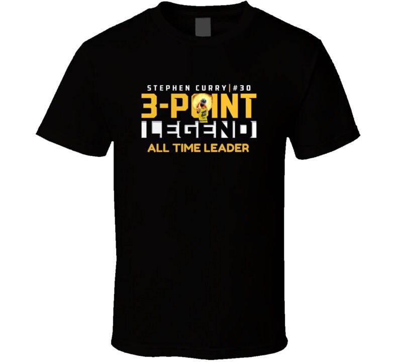 3-Point Stephen Curry All Time Leader Legend Unisex T-Shirt 3-Point Stephen Curry All Time Leader Legend Unisex T-Shirt