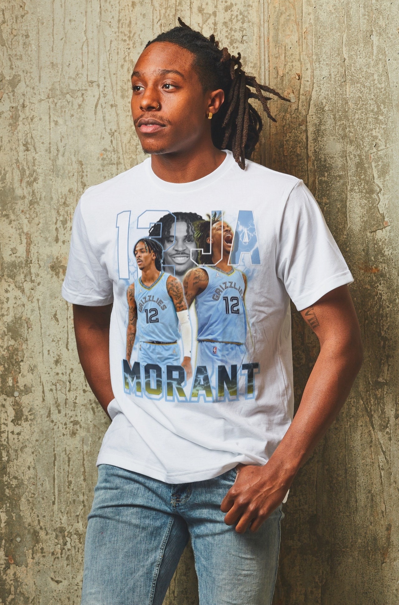 80s Vintage Ja Morant Memphis Grizzlies Basketball Unisex T-Shirt 80s Vintage Ja Morant Memphis Grizzlies Basketball Unisex T-Shirt