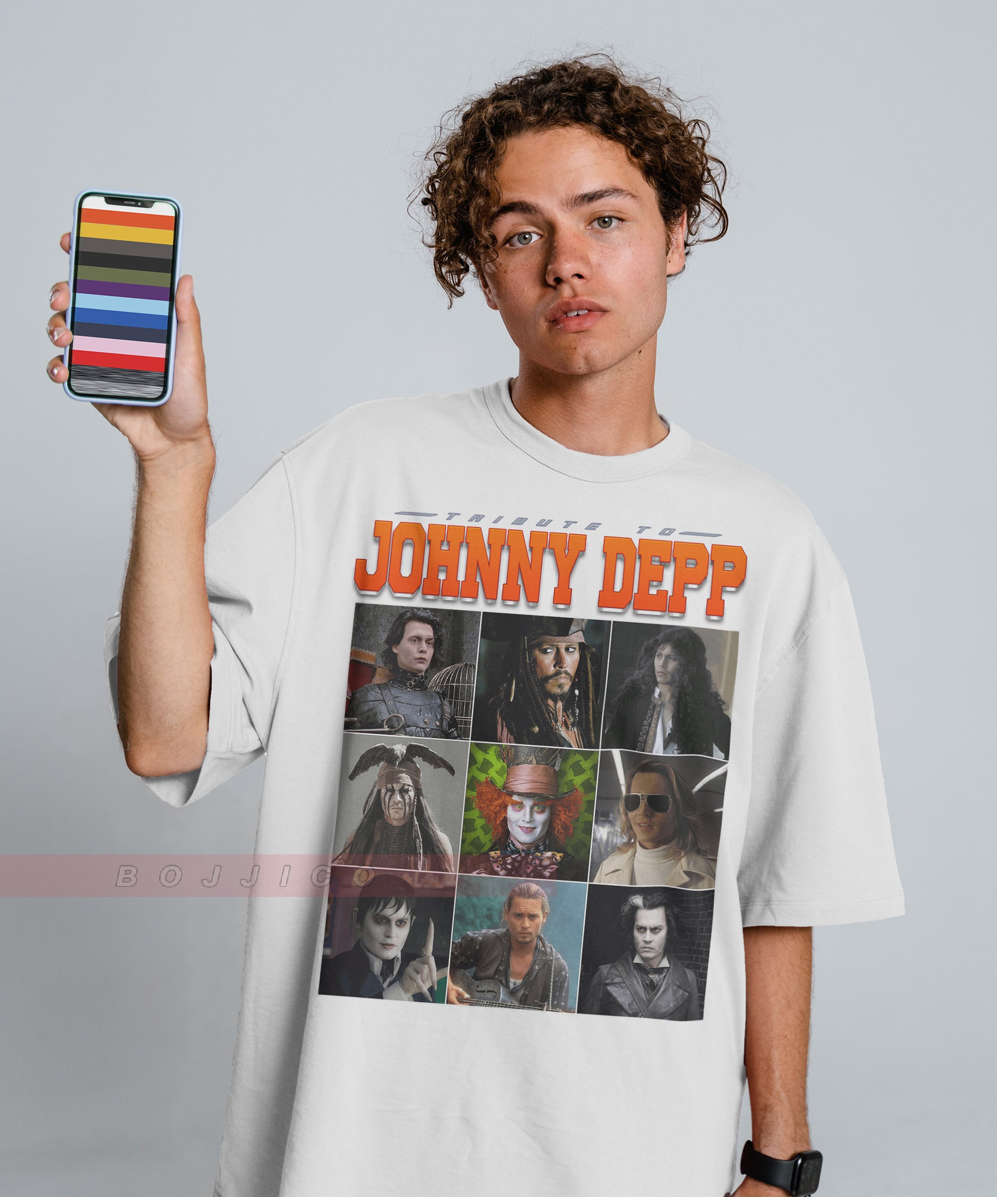 80s Vintage Tribute To JOHNNY DEPP Vintage Unisex T-Shirt 80s Vintage Tribute To JOHNNY DEPP Vintage Unisex T-Shirt