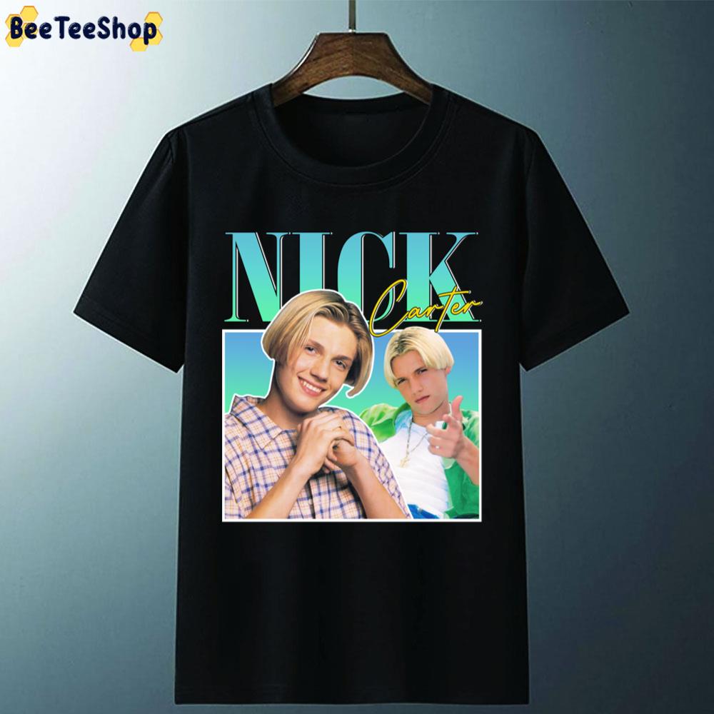 90s Style Nick Carter Backstreet Boys Unisex T-Shirt 90s Style Nick Carter Backstreet Boys Unisex T-Shirt