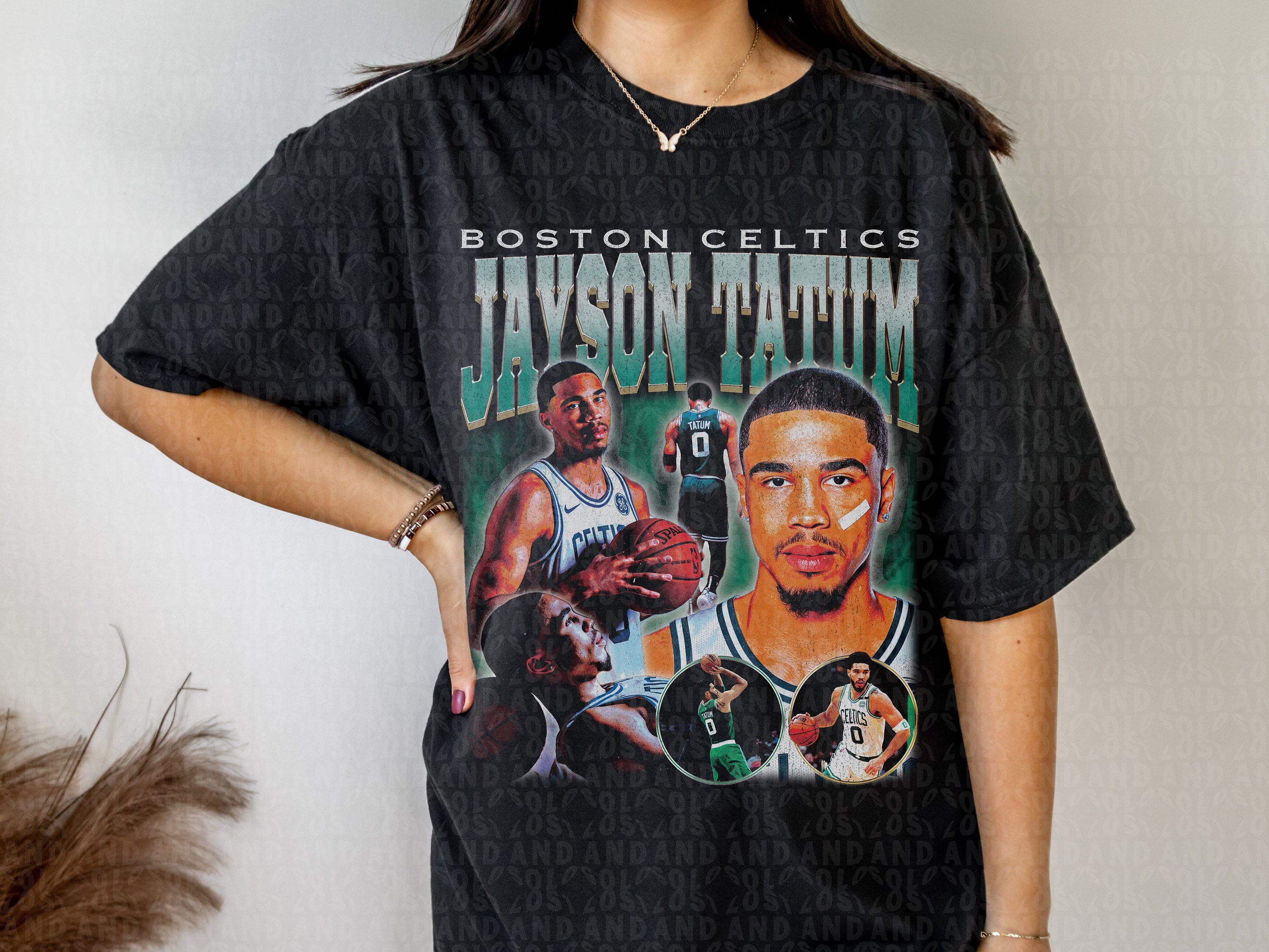 90s Vintage Jayson Tatum Boston Celtics Basketball Unisex T-Shirt