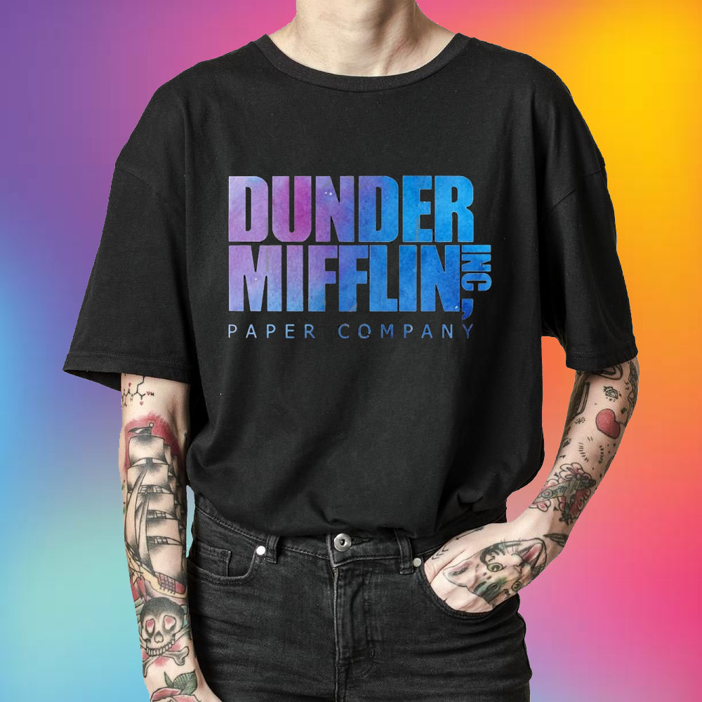 Dunder Mifflin Galaxy Unisex T-Shirt Dunder Mifflin Galaxy Unisex T-Shirt