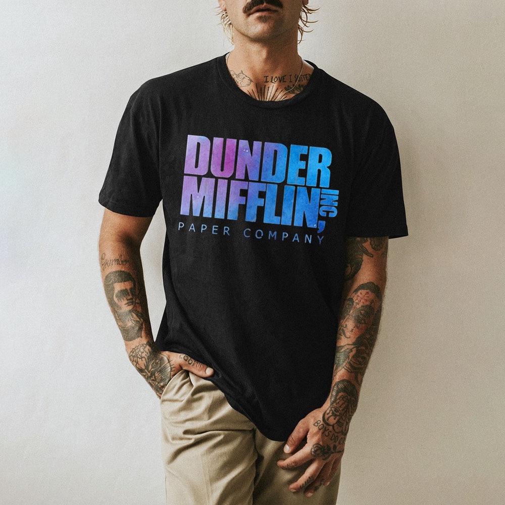 Dunder Mifflin Galaxy Unisex T-Shirt Dunder Mifflin Galaxy Unisex T-Shirt