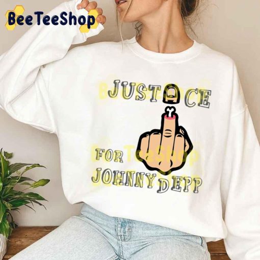 Fuck My Finger Justice For Johnny Depp Unisex T-Shirt