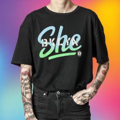 Gradient Shi BKLYN Theo Pinson Unsiex T-Shirt Gradient Shi BKLYN Theo Pinson Unsiex T-Shirt