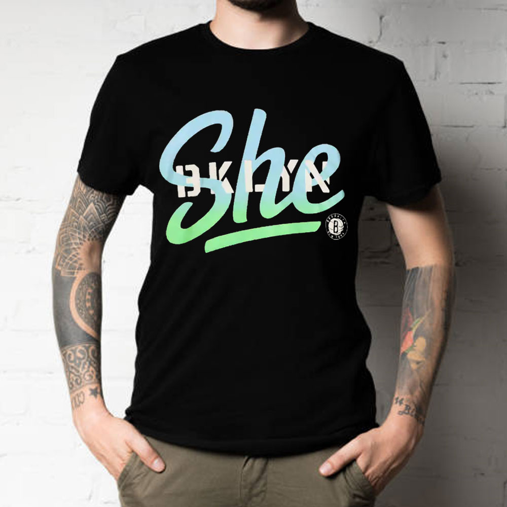 Gradient Shi BKLYN Theo Pinson Unsiex T-Shirt Gradient Shi BKLYN Theo Pinson Unsiex T-Shirt