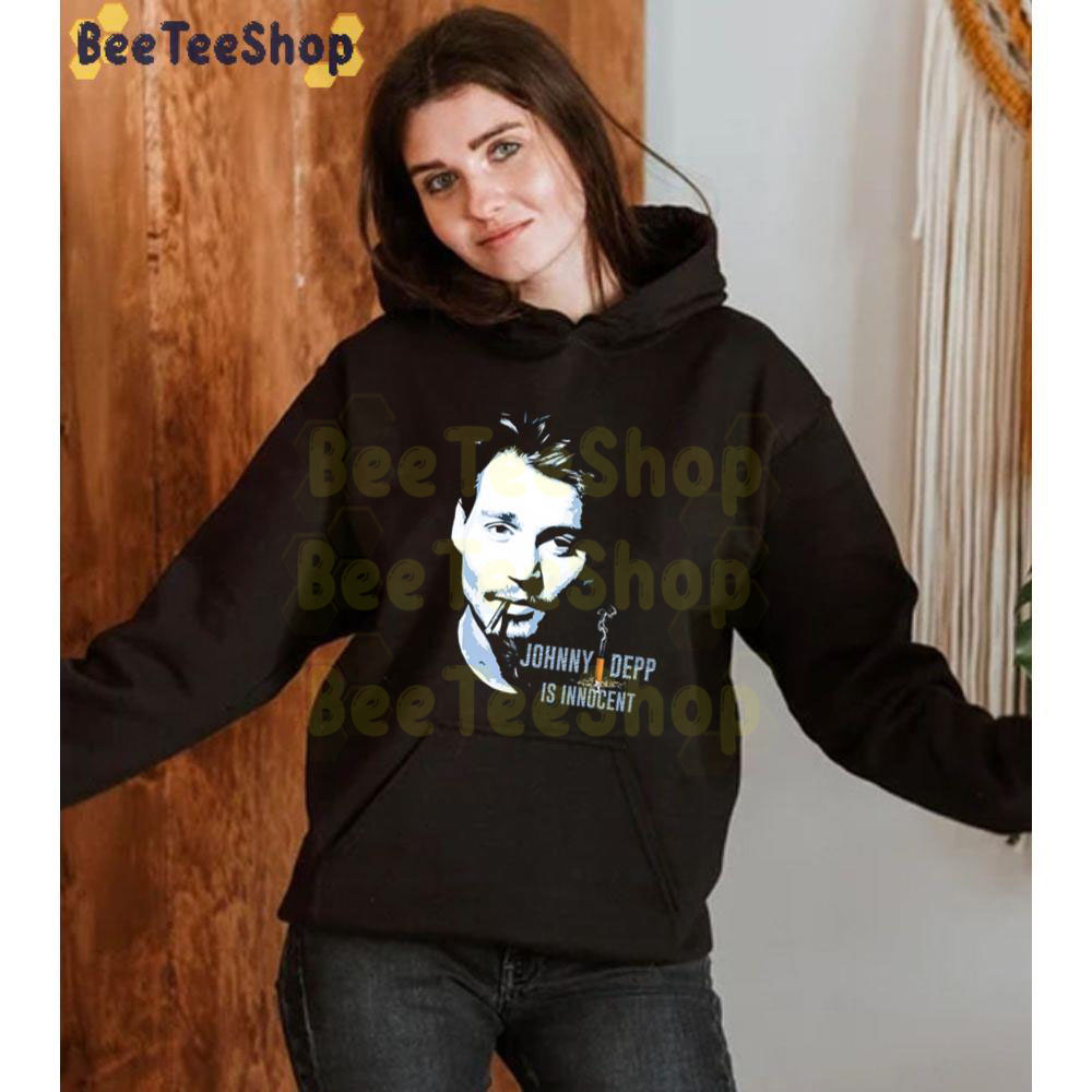 Johnny Depp Is Innocent Fuck Amber Heard Justice For Johnny Depp Unisex Sweatshirt Johnny Depp Is Innocent Fuck Amber Heard Justice For Johnny Depp Unisex Sweatshirt