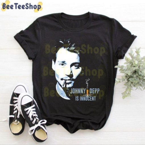 Johnny Depp Is Innocent Fuck Amber Heard Justice For Johnny Depp Unisex Sweatshirt