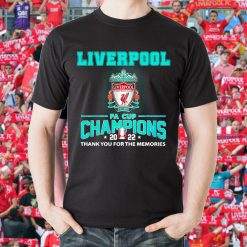 Liverpool FA Cup Champions 2022 Thank You For The Memories Unisex T-Shirt Liverpool FA Cup Champions 2022 Thank You For The Memories Unisex T-Shirt