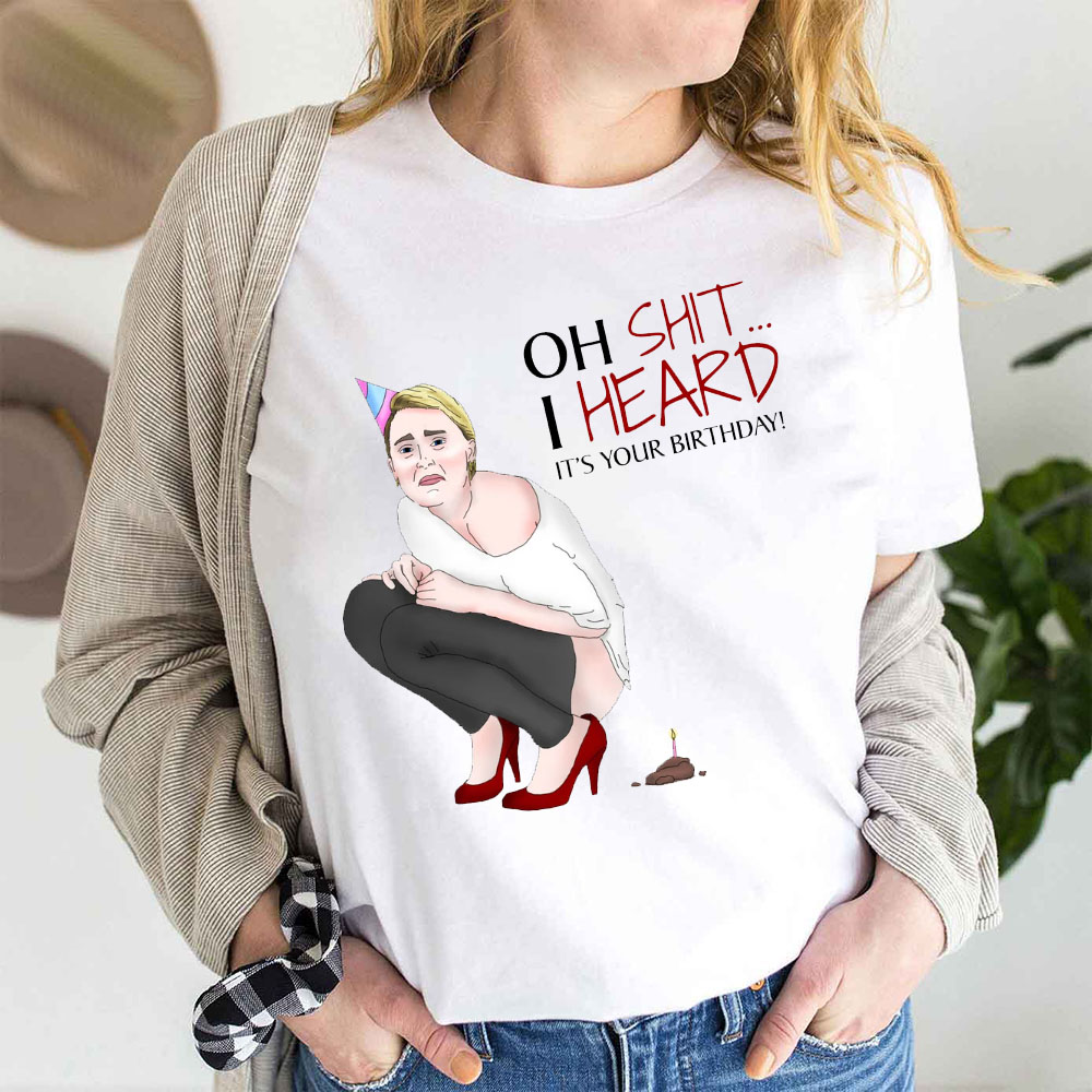 Oh Shit I Heard It's Your Birthday Fuck Amber Heard Justice For Johnny Depp Unisex T-Shirt Oh Shit I Heard It's Your Birthday Fuck Amber Heard Justice For Johnny Depp Unisex T-Shirt