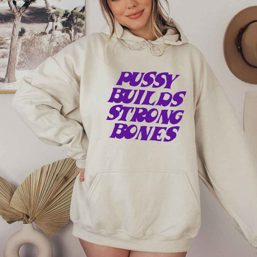 PBSB Pussy Builds Strong Bones LaRopa Unisex Hoodie PBSB Pussy Builds Strong Bones LaRopa Unisex Hoodie
