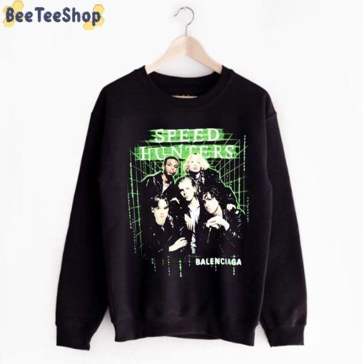 Retro Speed Hunters Balenciaga Unisex Hoodie