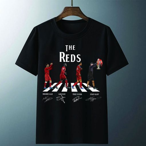 The Reds Liverpool Abbey Road Signature Unisex T-Shirt