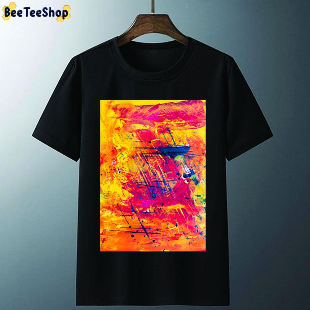 Abstract Multi Color Unisex T-Shirt Abstract Multi Color Unisex T-Shirt