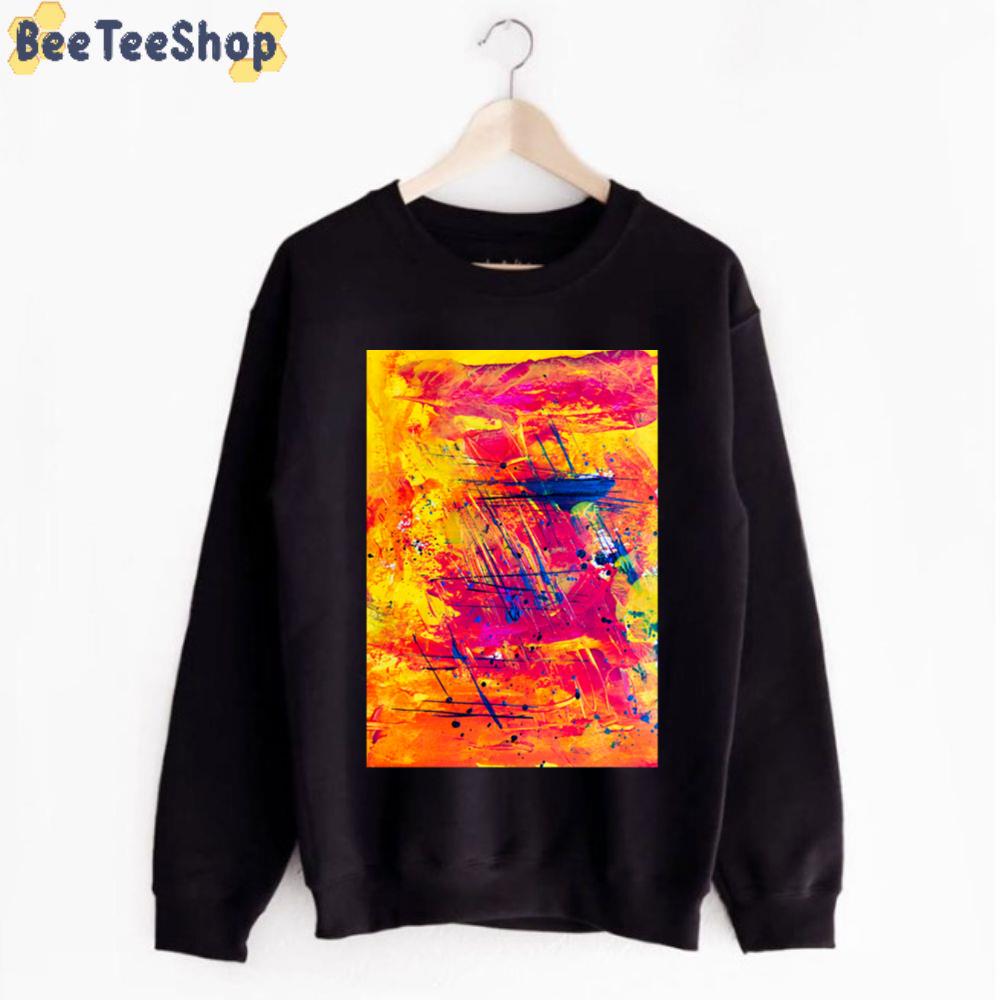 Abstract Multi Color Unisex T-Shirt Abstract Multi Color Unisex T-Shirt
