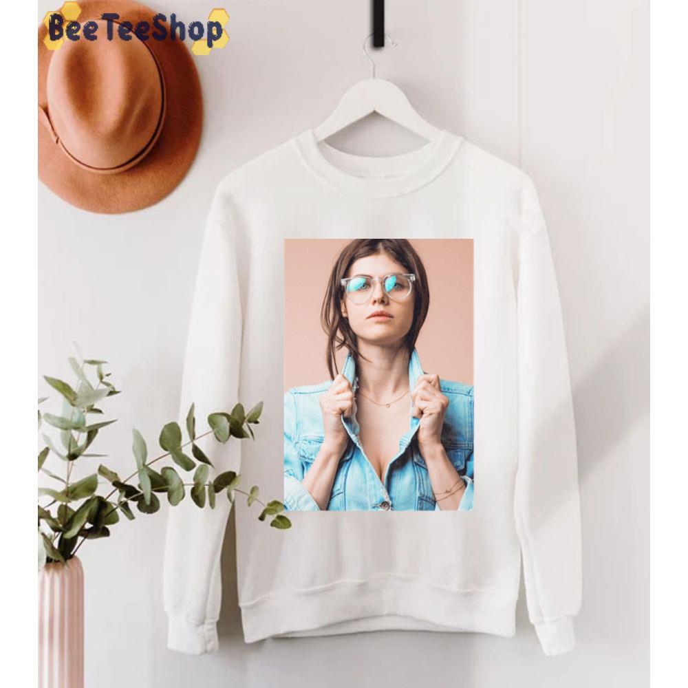 Alexandra Daddario Magazine Cover Unisex T-Shirt Alexandra Daddario Magazine Cover Unisex T-Shirt