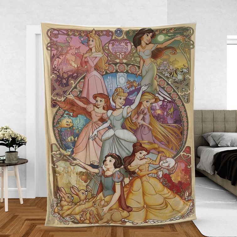 All Character Disney Princesses Christmas 6969, Princesses Gift For Fan Comfy Sofa Throw Blanket Gift All Character Disney Princesses Christmas 6969, Princesses Gift For Fan Comfy Sofa Throw Blanket Gift