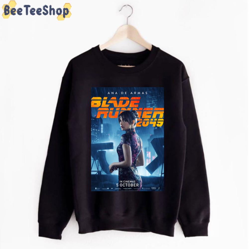 Ana De Armas Blade Runner 2049 Movie Poster Unisex T-Shirt Ana De Armas Blade Runner 2049 Movie Poster Unisex T-Shirt