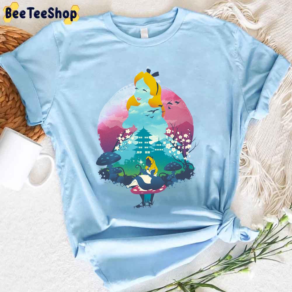 Art Alice Wonderland Unisex T-Shirt Art Alice Wonderland Unisex T-Shirt