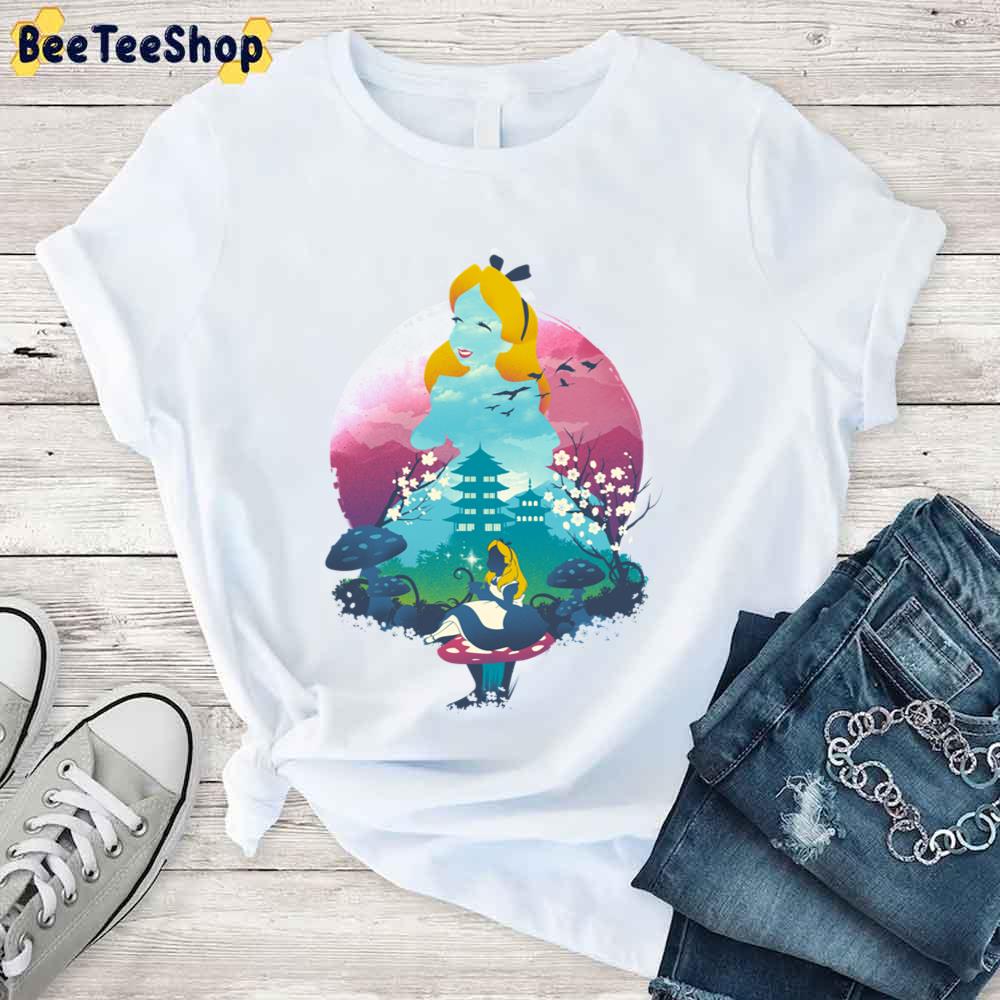 Art Alice Wonderland Unisex T-Shirt Art Alice Wonderland Unisex T-Shirt