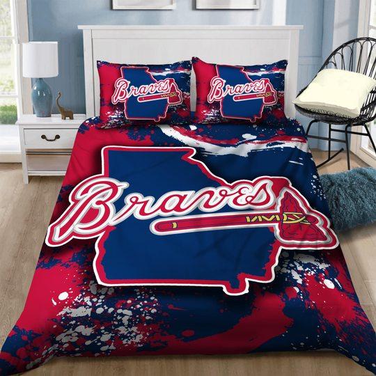 Art Atlanta Braves Bedding Set Art Atlanta Braves Bedding Set