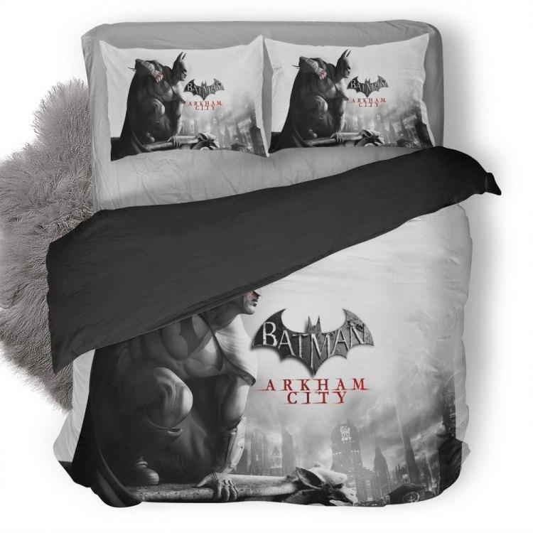 Art Batman Arkham City Bedding Set Art Batman Arkham City Bedding Set