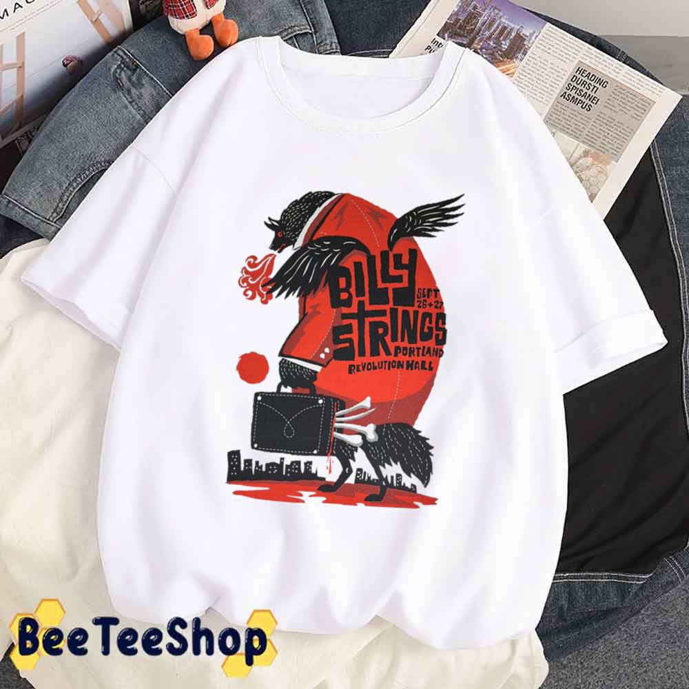 Art Billy Strings Portland Revolution Hall Unisex T-Shirt Art Billy Strings Portland Revolution Hall Unisex T-Shirt
